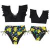 2024 Women's Split Swimsuit with Parent-Child Design - European and American Style Bikini