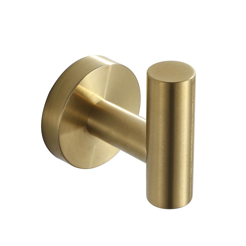 304 Stainless Steel Gold Bathroom Towel Rack Set