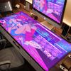 XXL HD-Druck Muse Dash Anime-Mädchen Mauspads Teppich Natürlicher Gummi Gaming 900x400mm Mauspads PC-Zubehör Schutz Schreibtischmatte