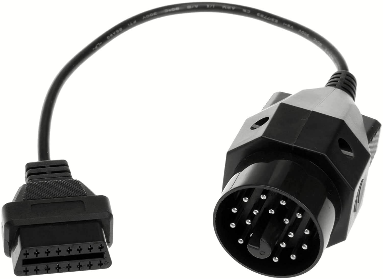 Bowarepro Переходник-кабель OBD2 для BMW 20-контактный на 16-контактный