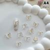 30 Pcs Colorful Butterfly Nail Art Charm 3D Ice Butterfly Nail Decor Ornament Diy Kawaii Nail Figures