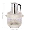 Large Capacity Automatic Meat Grinder Efficient Effort-saving Automatic Kneading Machine Non-slip Base Vegetables Chopper