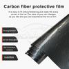 GMO3 Carbon Fiber Car Protective Film For Mercedes Benz E-Class W213 2016-2022 Center Console Gear Shift Panel Protector Cover Trim
