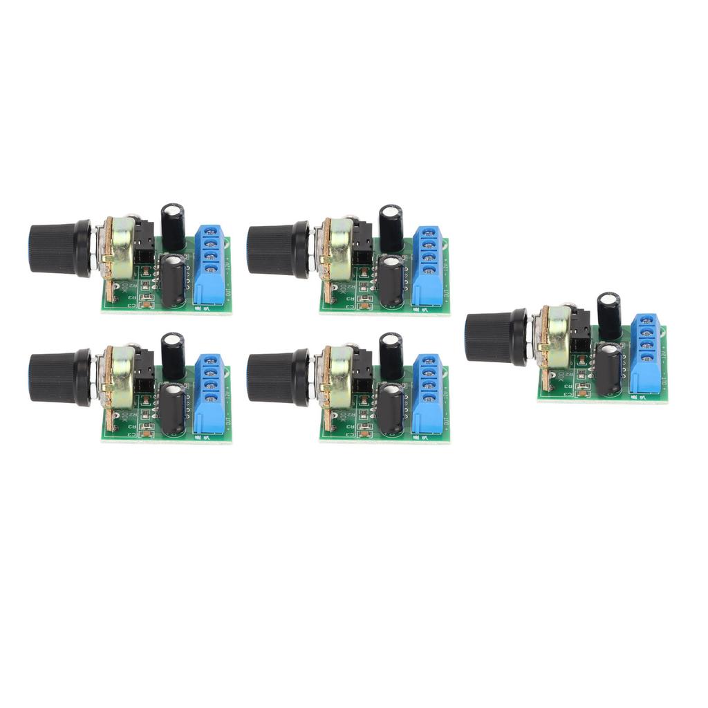 5PCS LM386 Power Amplifier Board Mini 0.5W to 10W Speaker DC 3V to 12V Sound Power Amplifier Module for Speakers