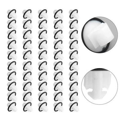 New 50pcs A9109910000 Side Body Moulding Strip Trim Clips For Mercedes