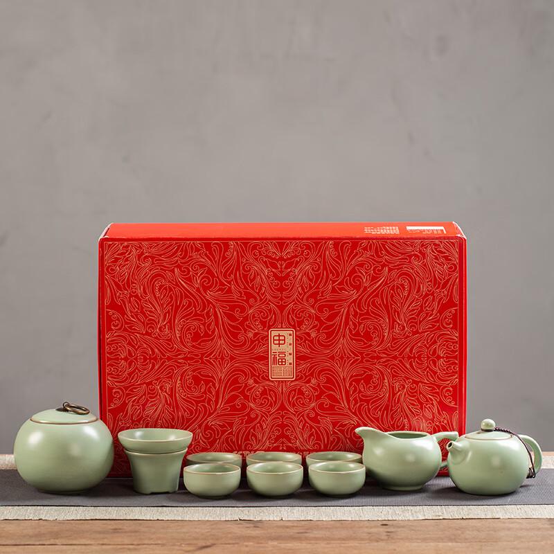 Чайный набор DARUNYAO Золото и Нефрит