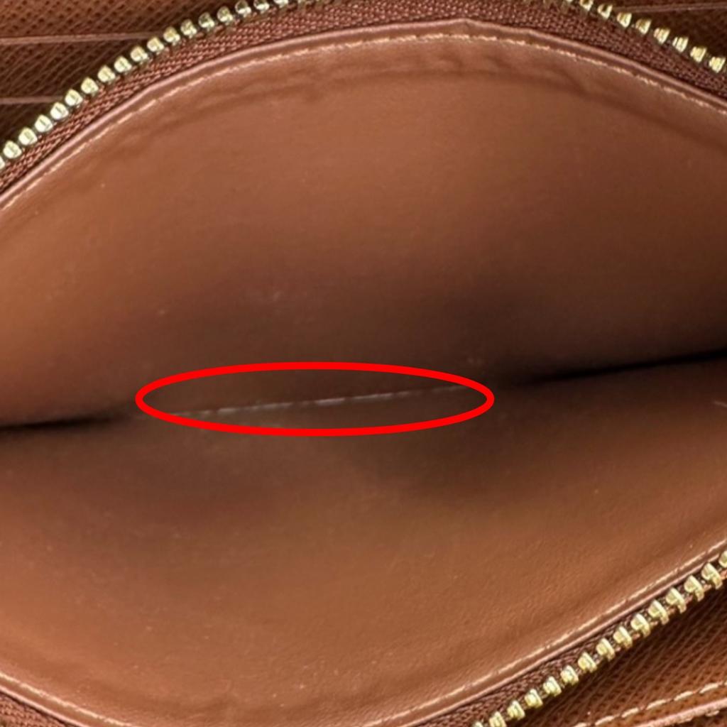 Louis Vuitton Monogram Zippy Wallet Long Wallet Purse Monogram Canvas M42616 Used