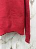 Miu Style 2025 Autumn/Winter New Arrival Letter Pocket Round Neck Single-Breasted Loose Cardigan Sweater