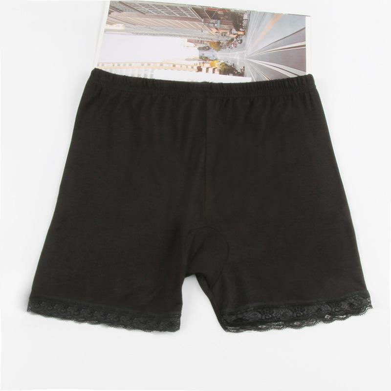 Frühling Sommer Übergröße Damen Spitze Modal Sicherheitshose & Unterwäsche