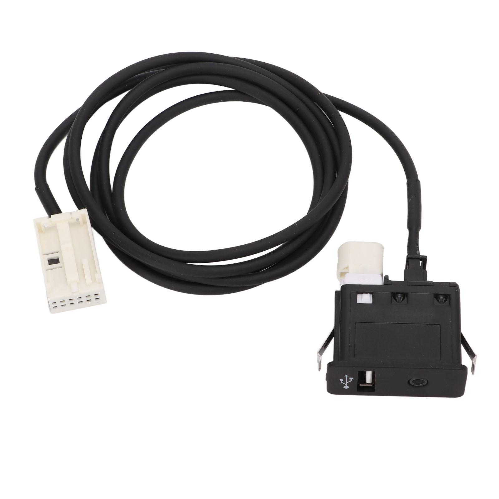 

Автомобильный AUX USB Переключатель Кабель Жгут проводов Разъем Износостойкий Замена для 3 Z Серии X5 X6