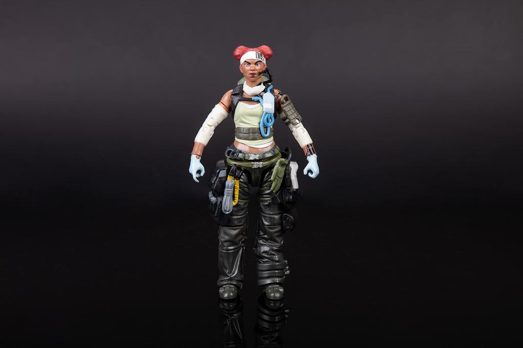 Licensed Apex Legends Figure Lifeline Movable Figure [Officially Product] 6-inch Pre-painted