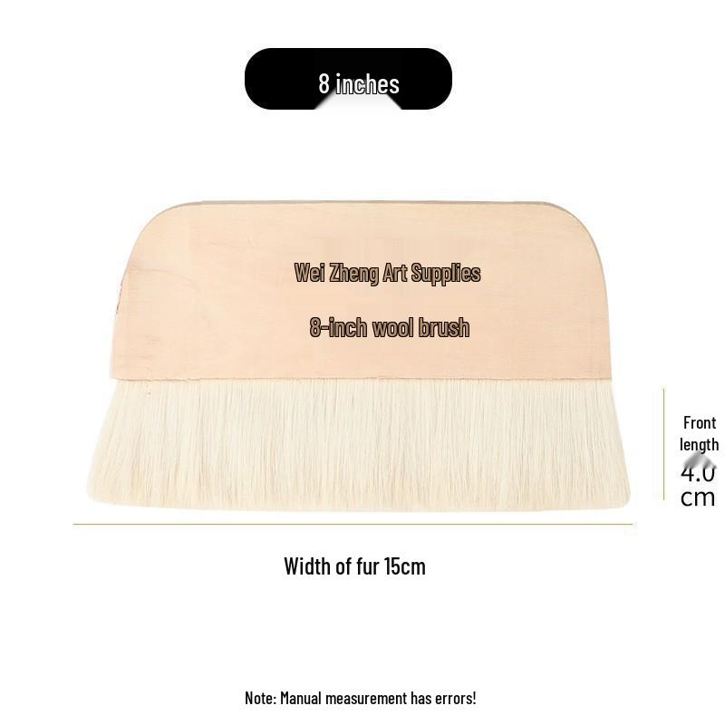 Multifunctional Nylon Brush: BBQ, Paint, Cleaning, 1-12 Plate Sizes