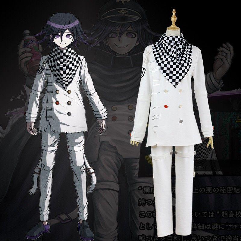 Danganronpa V3 Ouma Kokichi Cosplay Costume Ouma Kokichi Presidential Uniform Cosplay Halloween Costume