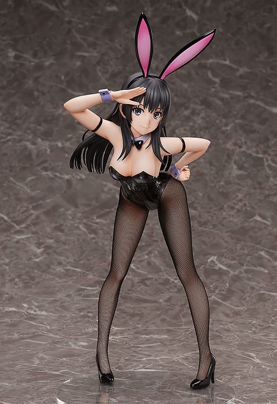 A Certain Scientific Railgun T Ruiko Saten Bunny escala figura de plástico pintada acabada Ver. 1/4