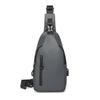 Herren Tasche Outdoor Große Kapazität Herren Brusttasche Modisch Einfach Lässig Trend Schulter Umhängetasche
