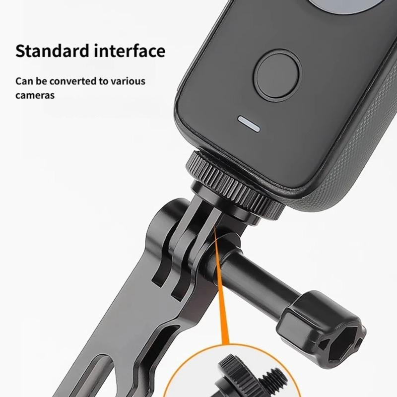 Lightweight Camera Extension Arm Rod Aluminum Build Ideal For 360Degree Video Recording During Outdoor Activity