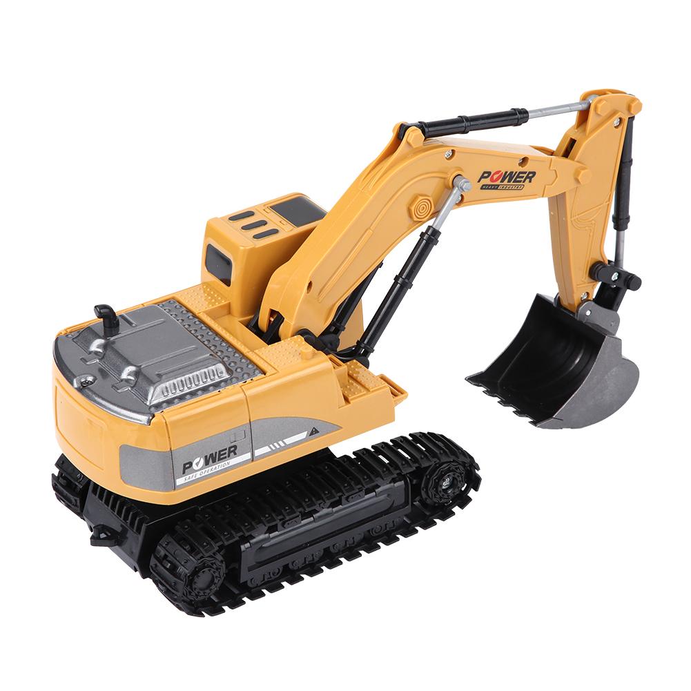 Excavator Camion Control de la Distanță 6 Canale 2.4GHz Scara 1 24 Mașină de Inginerie RC