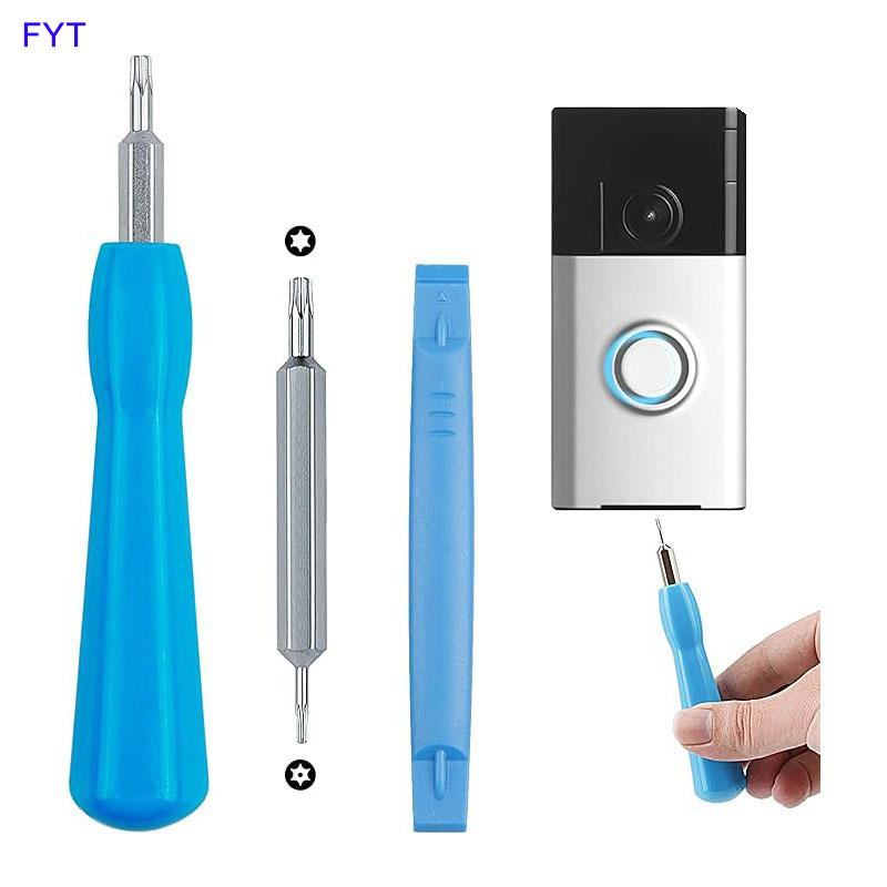 3Pcs/Set Video Doorbell Screwdriver Double-Ended T6 T15 Screw Driver Tool Replacement