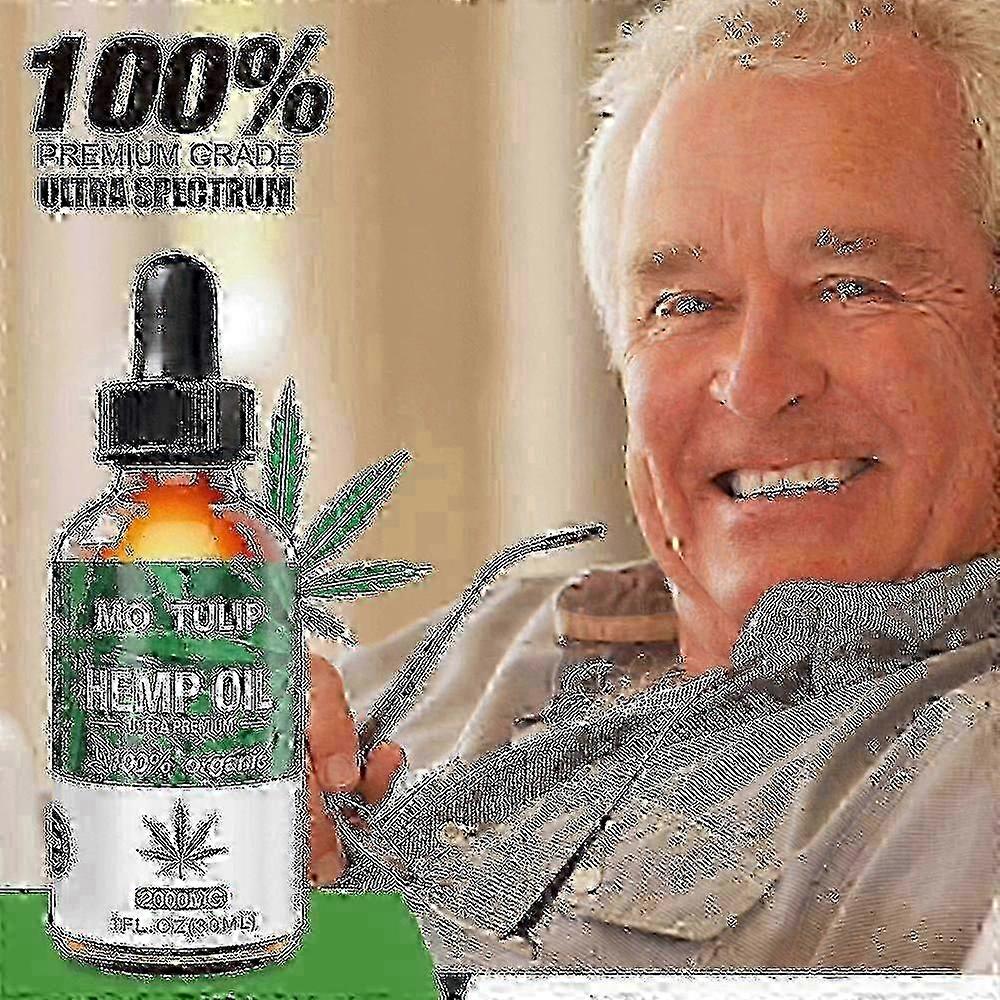 Organic Hemp Seed Oil 5000mg - Dropper Bottle 30ml - Set of 3 - Cold Pressed, Rich in Omega-3,6,9 for Skin, Joint & Heart Health