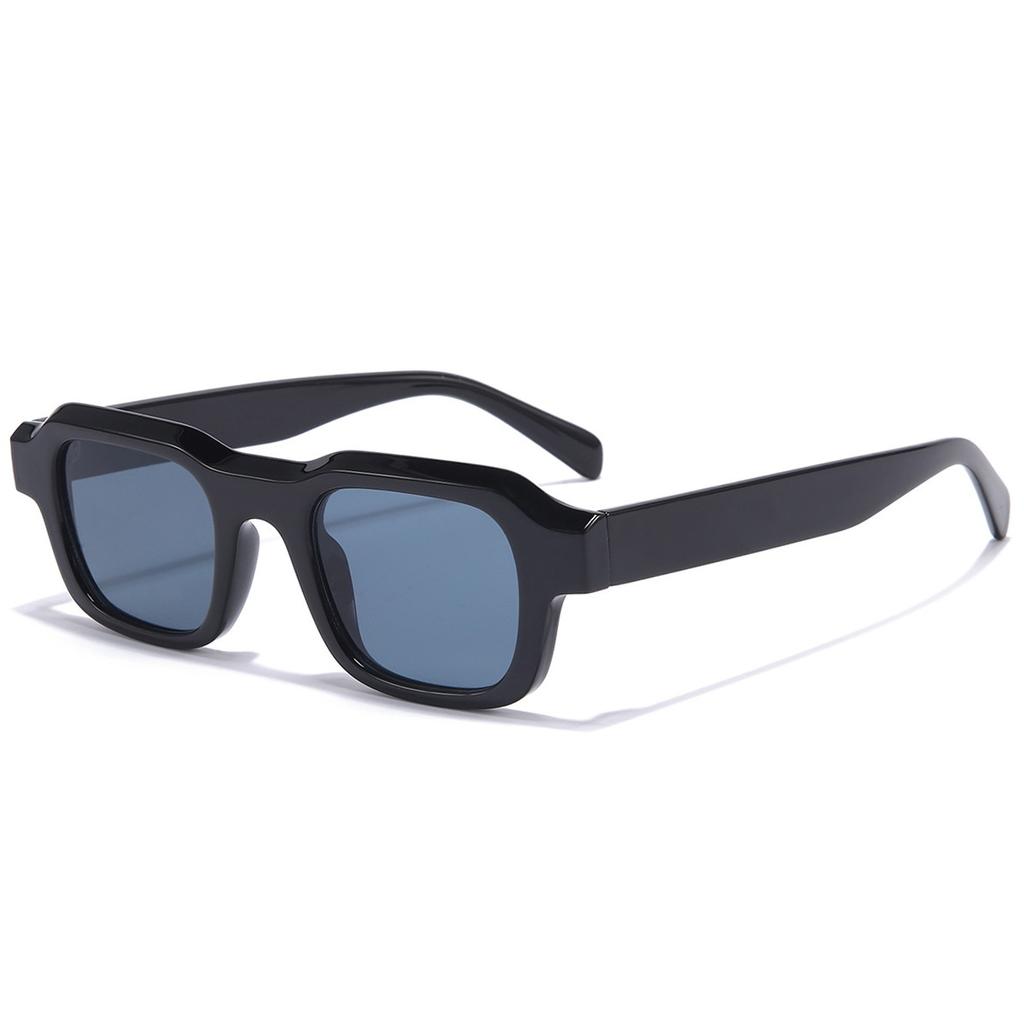 Fashion Square Sunglasses Women Luxury Transparent Retro Brand Designer Men Trending Blue Green Sun Glasses Shades UV400