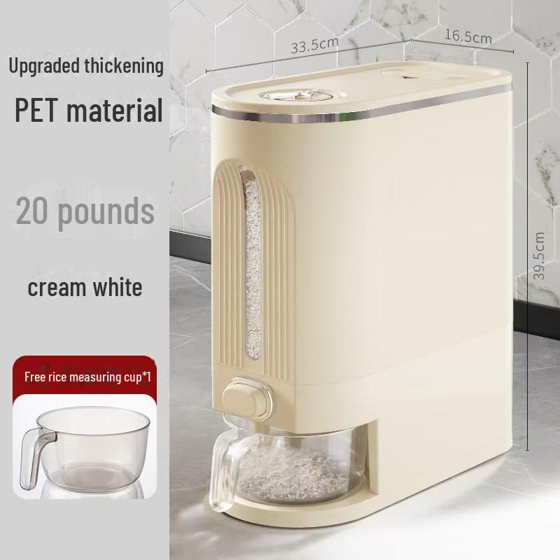Moisture-Proof, Insect-Proof Rice Storage Box - Sealed, Food-Grade Container for Household Use
