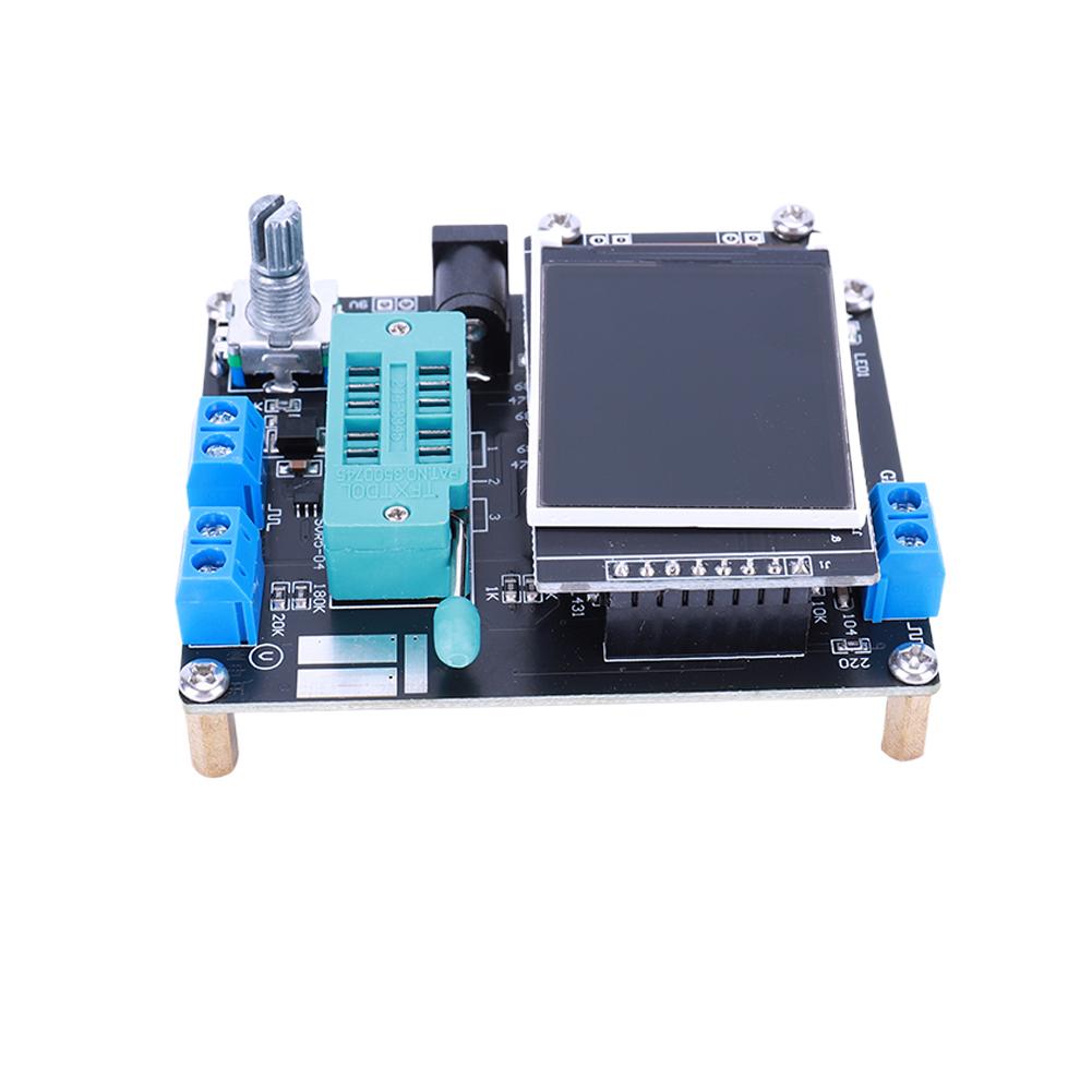 GM328 transistori tester diood mahtuvus induktiivsus ESR arvesti Type-C laadimine GM328A volti sagedustestri elektroonikakomplekt