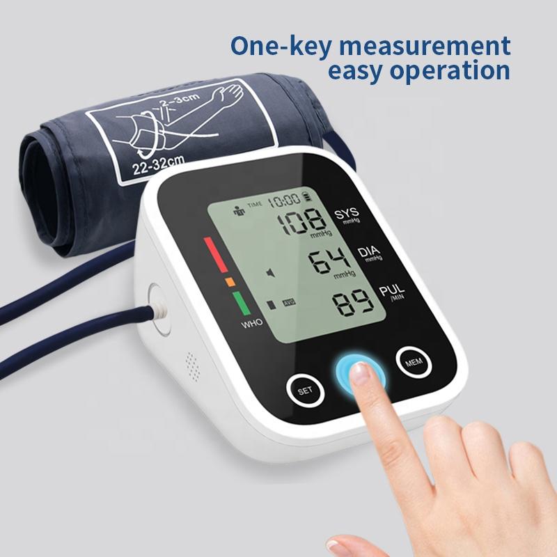 New Design Digital Wrist Blood Pressure Monitor ROHS Certified Drop Shipping Sphygmomanometer Tensiometer Plastic Material