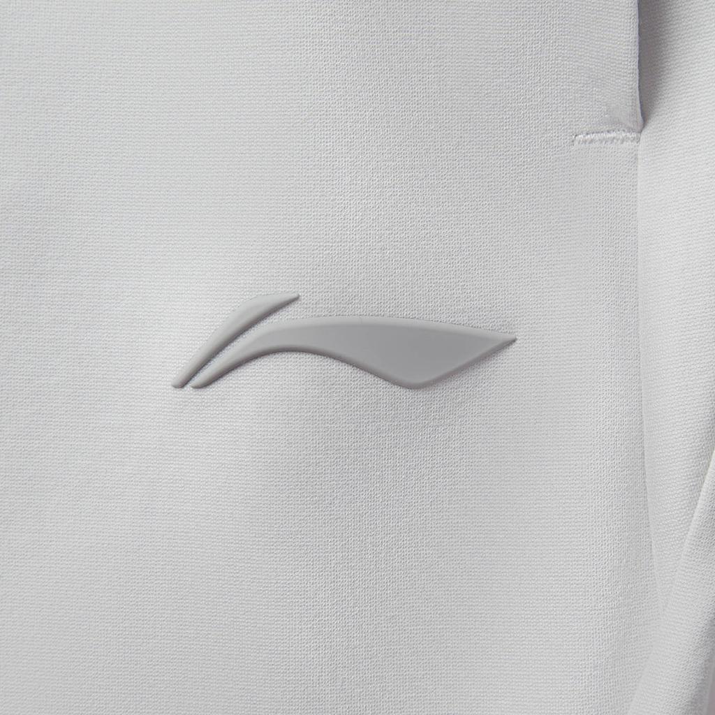 Li-Ning Comfortable Straight-Leg Moisture-Wicking Knitted Sports Pants Men Bottoms Static-Gray AKLV159-4