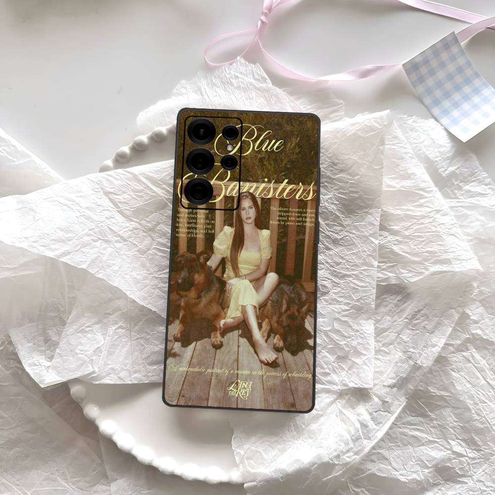 Singer Lana Del Rey Phone Case For Samsung S 24 fe 25 Ultra plus 20 lite 21 30 22 23 24 22 Ultra 5G Fundas