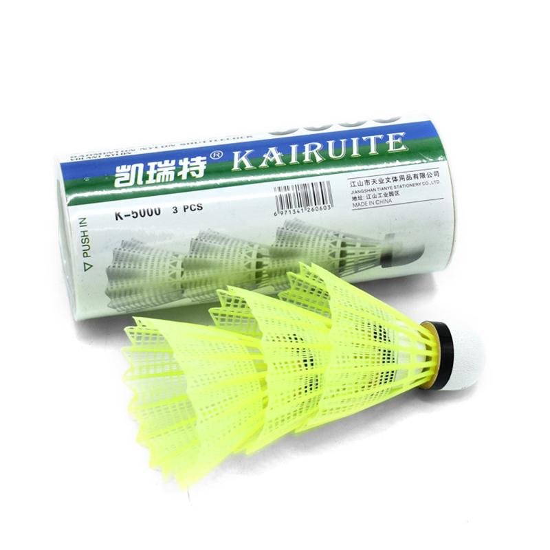 

3/6/12 Штук Нейлоновых Воланов Для Бадминтона Прочные Желтые И Белые Воланы Специальный Мяч Для Тренировок В Средней Школе 3 жёлтый