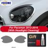 For MINI Paceman R61 Cooper JCW 2012-2016 Vinyl Car Headlight Protective Film Tint Black Transparent TPUSticker Auto Accessories