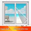 Nano Anti-Mosquito Insect Screen: Invisible Velcro Self-Install Mesh for Home Windows