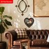 2D Flat Wooden Hanging Decorative Signs, Family Wall or Door Decoration, Garden Decoration, Housewarming Gifts for Friends