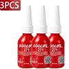 LOOLIFL 243 271 272 263 262 Thread Locker Blue Red Medium Strong Strength Threadlocker Fasteners Metals Anaerobic Screw Glue Thread Lock3