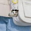 Cute Cat Keychains Chubby Kitten Keyring Trinket Bag Ornament Animal Cat Pendant Keys Holder Purse Bag Accessories DIY Gifts