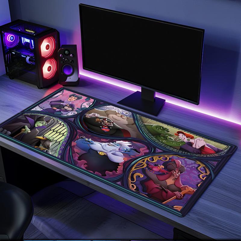 Evil Queens Collage Mouse Pad, Rubber Base, Mouse Pad for Gamers and Office Use, Gaming Desk , Easy To Clean Mat Christmas fan gifts