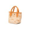 Longchamp Le Panier Pliage Logo Embroidered Detachable Shoulder Strap Straw Texture Canvas Mini Shoulder Crossbody Tote Bag Women Bags 10206HCF222