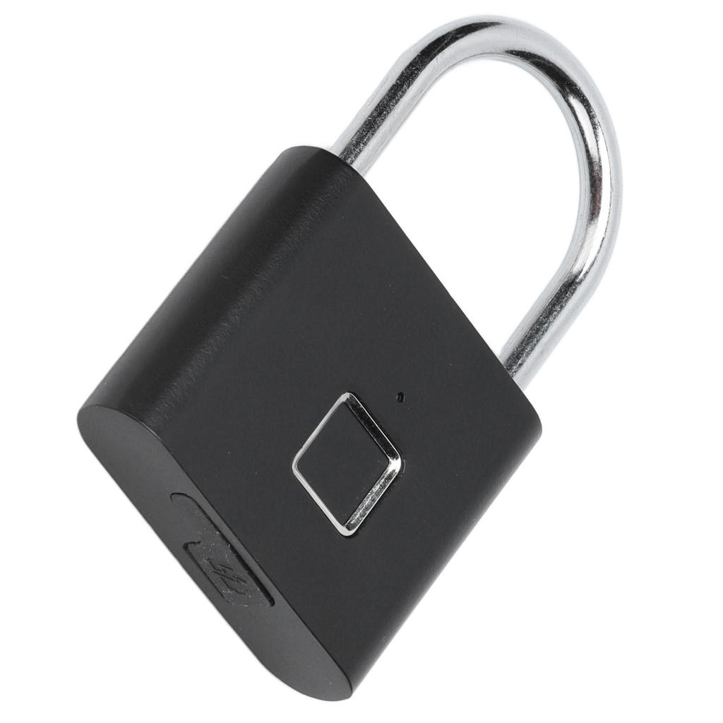 Fingerprint Padlock Zinc Alloy Smart Home Cabinet Door Dormitory Locker Fingerprint Lock