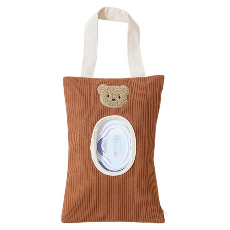 

Reusable Baby Wipe Container Portable Watertight Dustproof Dispenser Bear Pattern Styles Wipe Case for Diaper Bags & Travel кармин
