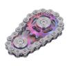 Metal Sprockets Chains Decompression Toy Stress Relief Keep Focusing Fingertip Bike Chain Gears