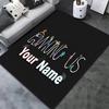 Among Us Custom Name Carpet Rug for Living Room Bedroom Home Sofa Decoration,Kids play Non-slip Floor Mat