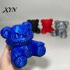 Weatherproof Trailer Dust Cover Creepy Bear Hitch Cover, 3D Printed Exhaust Cap, Towing Personalized Car Ball Cap for Truck SUV, Halloween Accessory