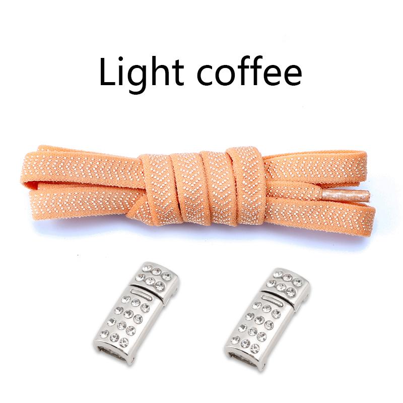 Nuovi Laccetti Magnetici a Chiusura a Diamante senza lacci Bambini Adulti Laccetti Elastici Scarpe da Ginnastica 8mm Scarpe Basse Senza Laccio Accessori per Scarpe
