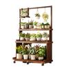 Solid Wood Multi-tier Plant Display Stand