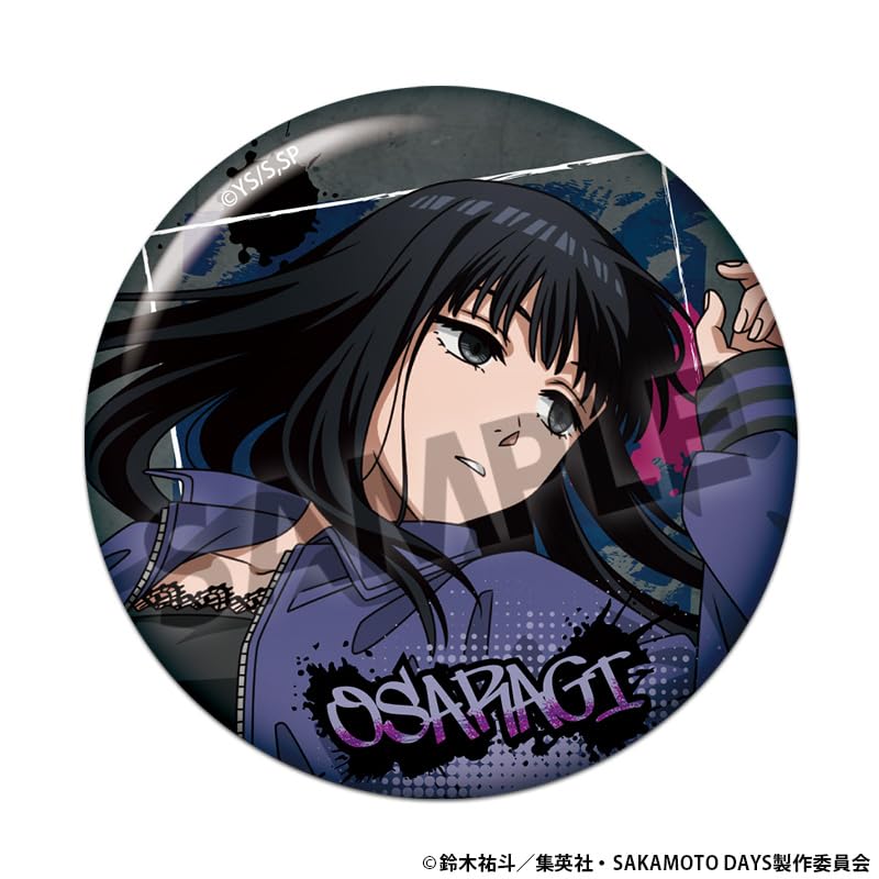 SAKAMOTO DAYS Original Trading Badges Parkour ver. (10 badges in 1 box)