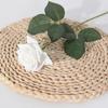Silk Rose Single Artificial Flower For Wedding Decor And Interior Enhancement