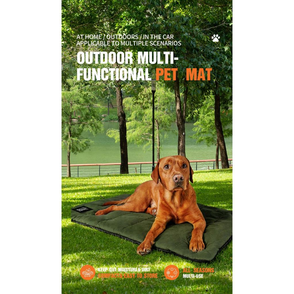 Pet Outdoor Mat, Dog Bed Mat, Car Portable Waterproof and Dirt Proof, Foldable Mat for Cats and Dogs Going Out, Universal for All Seasons