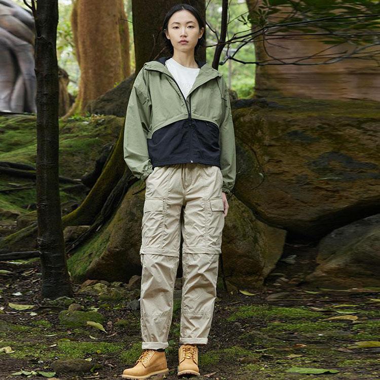 Timberland Solid Color Outdoor Water-Resistant Loose Casual Pants Unisex Pants Light-Earth A6PBW-269