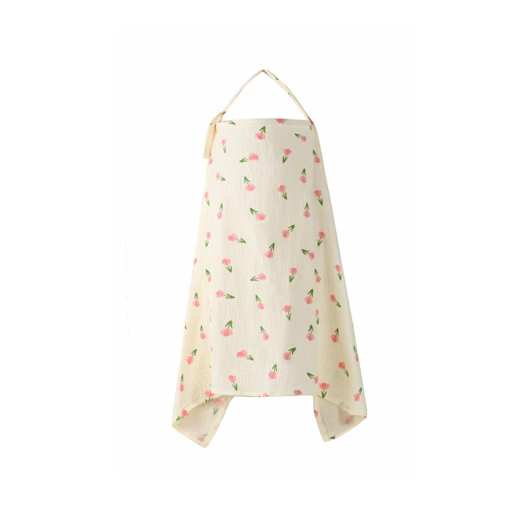 Breathable Breast Feeding Blanket Adjustable Stroller Blanket New Breastfeeding Nursing Cover  Mom Style B