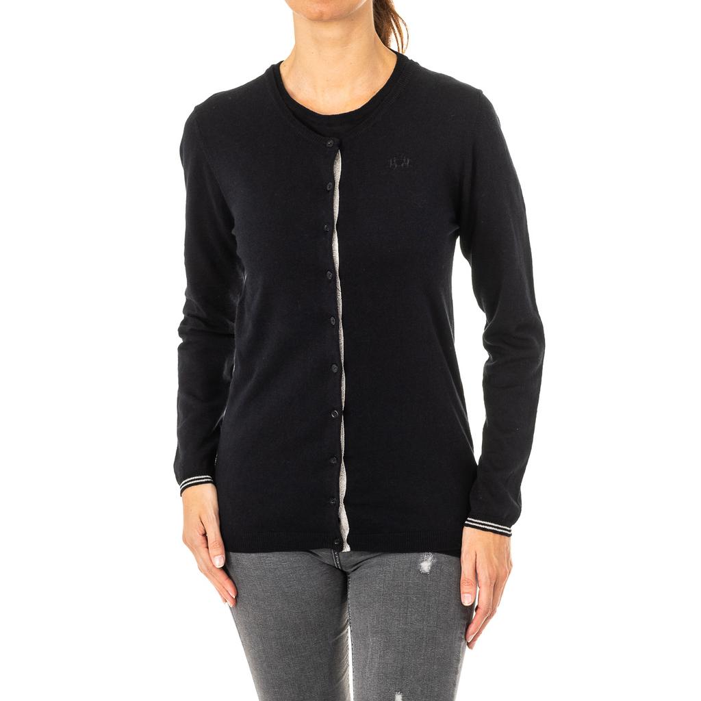 Damen-Cardigan mit Knopfleiste LWS002